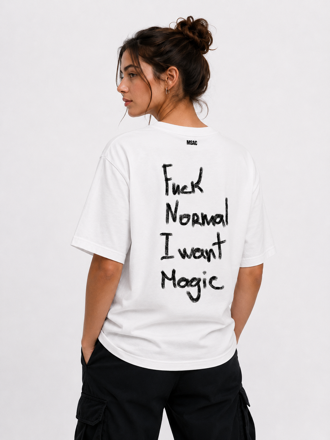Minimalist Graphic T-Shirt – "Magic" | Organic Cotton Tee