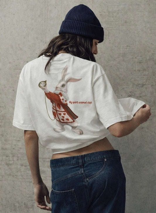 Oversized T-Shirt – "Follow" | Minimalist Streetwear Tee