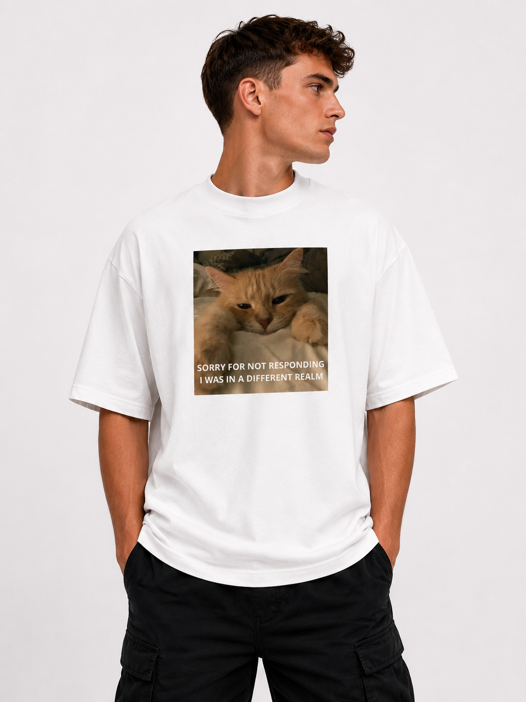 Oversized T-Shirt – "Realm" | Minimalist Streetwear Tee