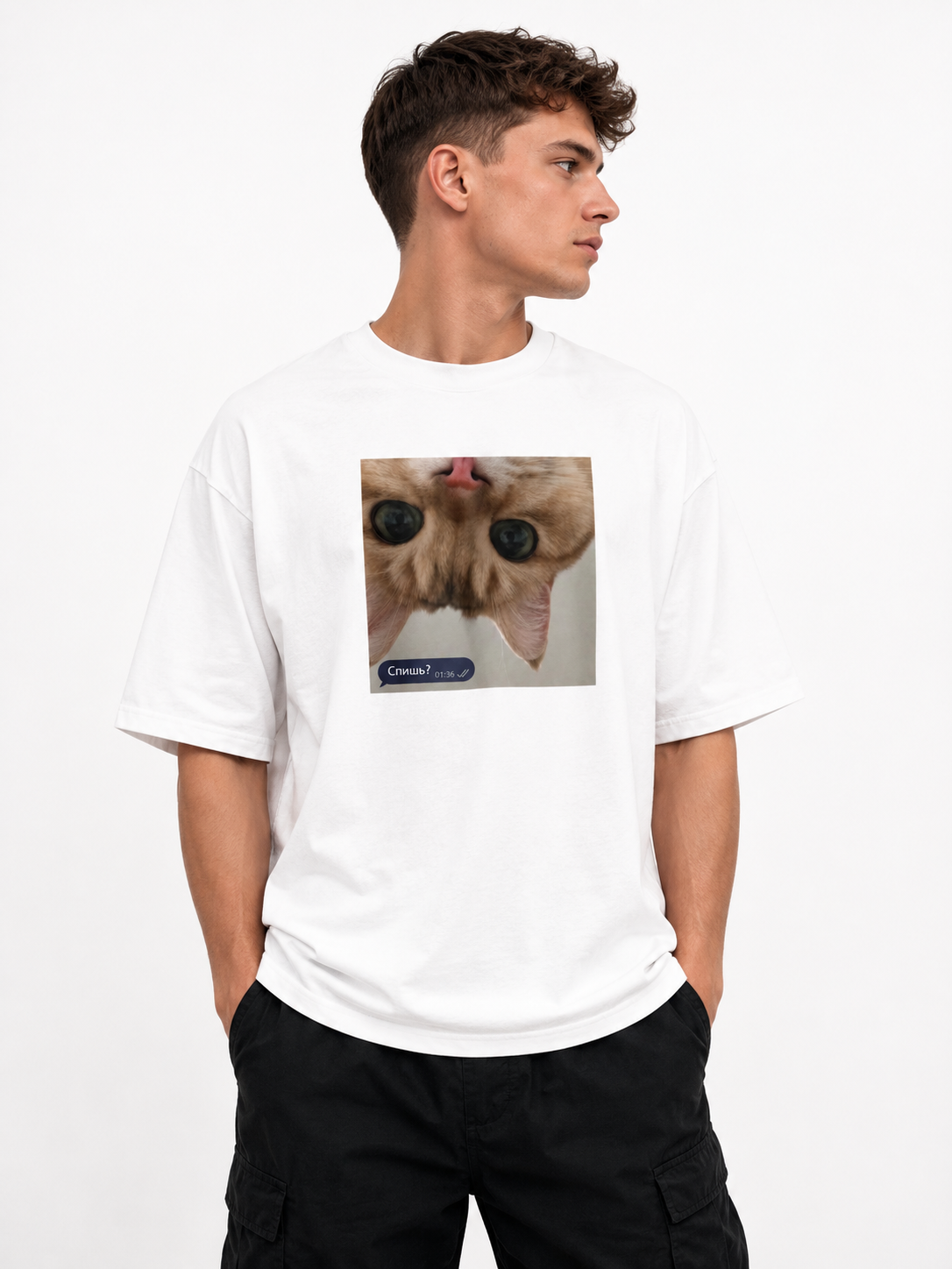 Oversized T-Shirt – "Love" | Minimalist Streetwear Tee